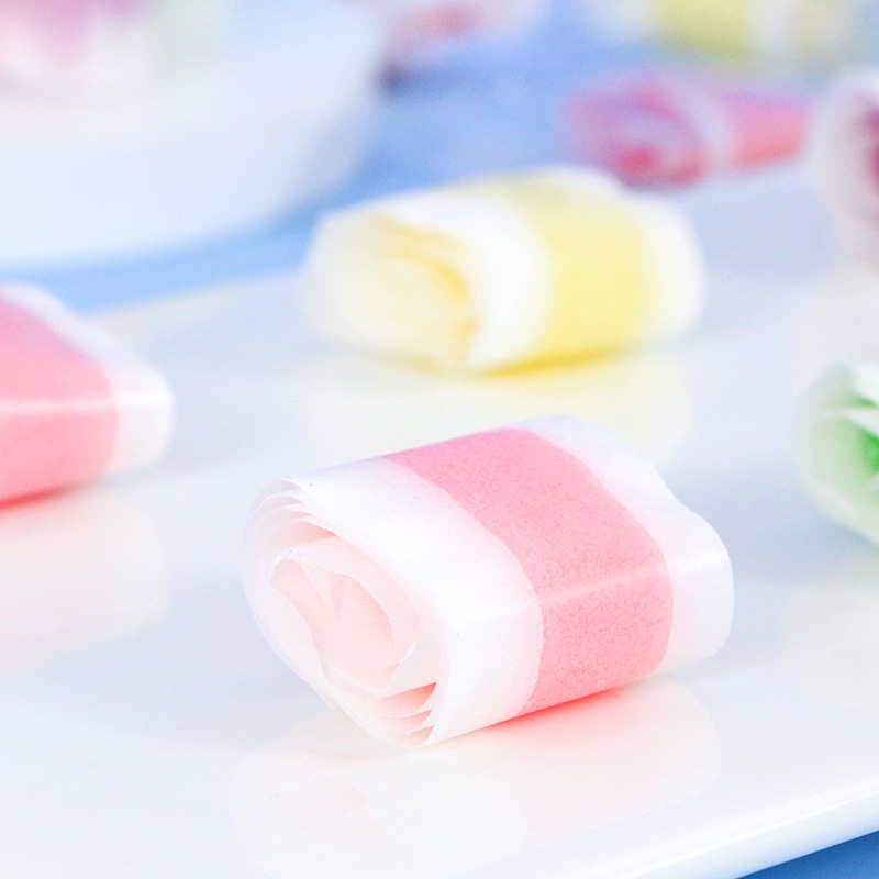 [ Kẹo tuổi thơ ] 100g Kẹo cuộn trái cây / Kẹo hoa quả mềm ăn vặt siêu ngon