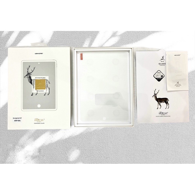Dán Kính Cường Lực Của WEKOME Ipad Gen 10 2022,Air 4, Air, Air 2, Pro 9.7inch, Gen 7 10.2, Pro 11 2020, Mini 5,6 Cao Cấp