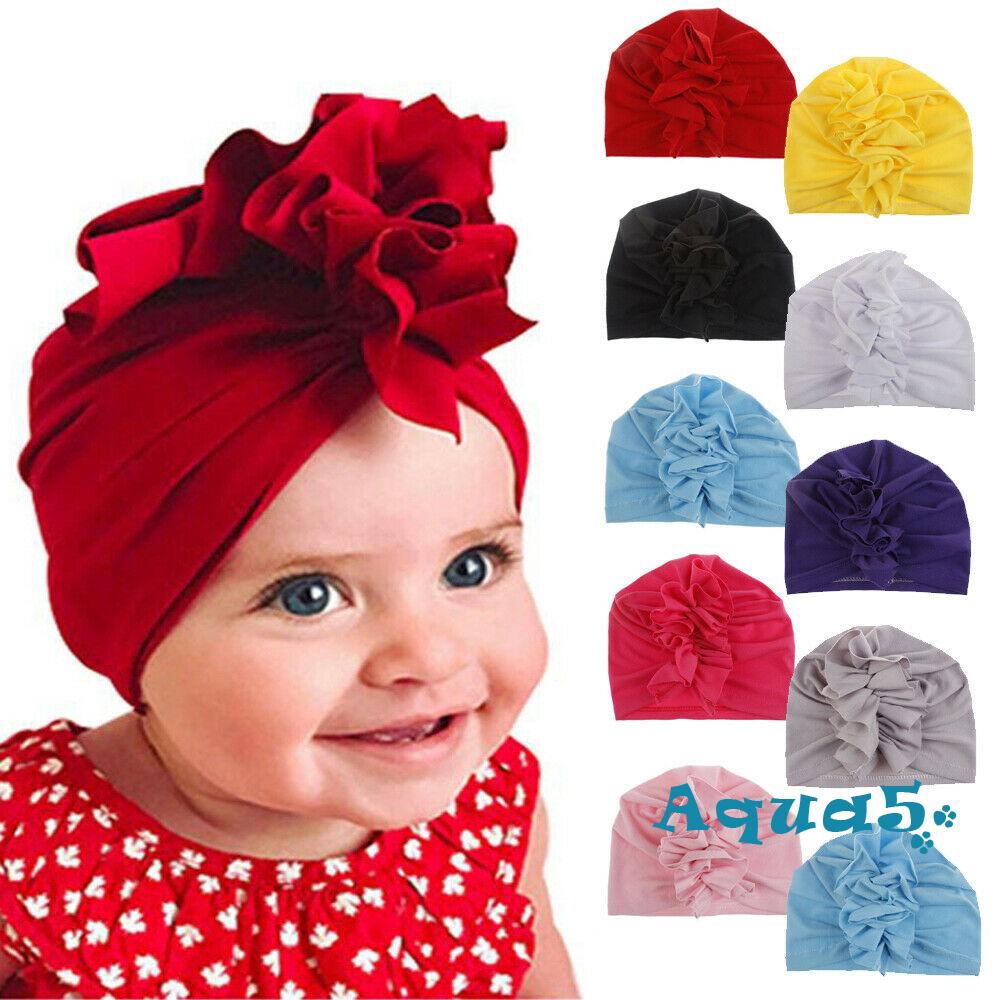 Mũ Beanie 8 Màu Dễ Thương Cho Trẻ Sơ Sinh