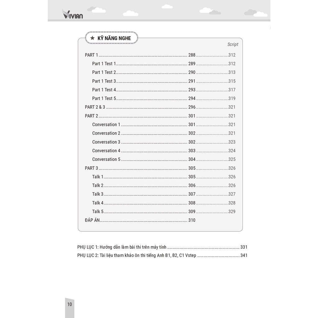 Sách Luyện thi B2 Vstep 4 kỹ năng - Ôn thi chứng chỉ tiếng Anh bậc 4 (bằng B2 tiếng Anh) khung năng lực Ngoại ngữ 6 bậc