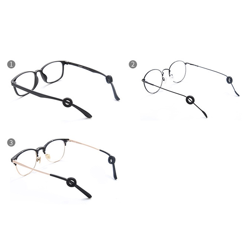 Đệm silicon tròn cài tai chống trượt gọng kính LILYEYEWEAR