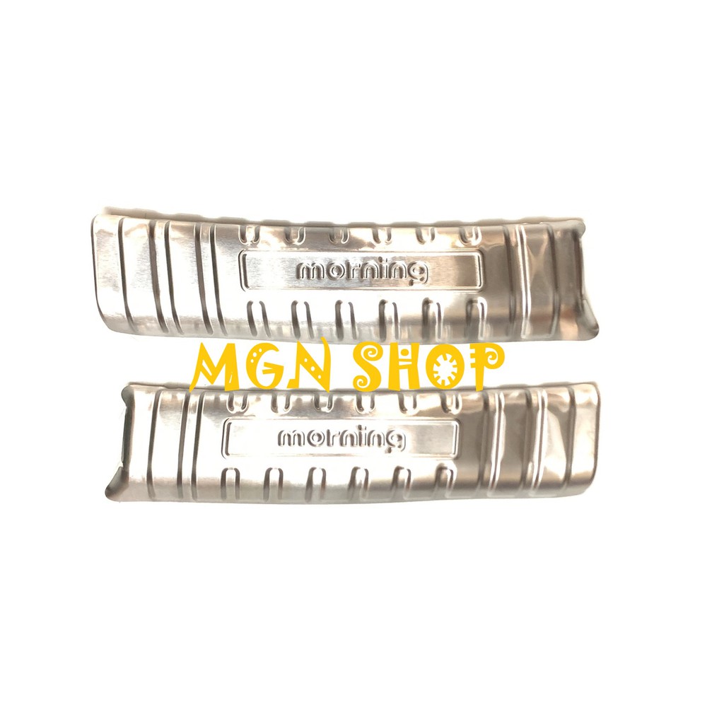 [Ốp cốp] [Kia Morning 2012 - 2021] [bên trong / bên ngoài] [Inox]
