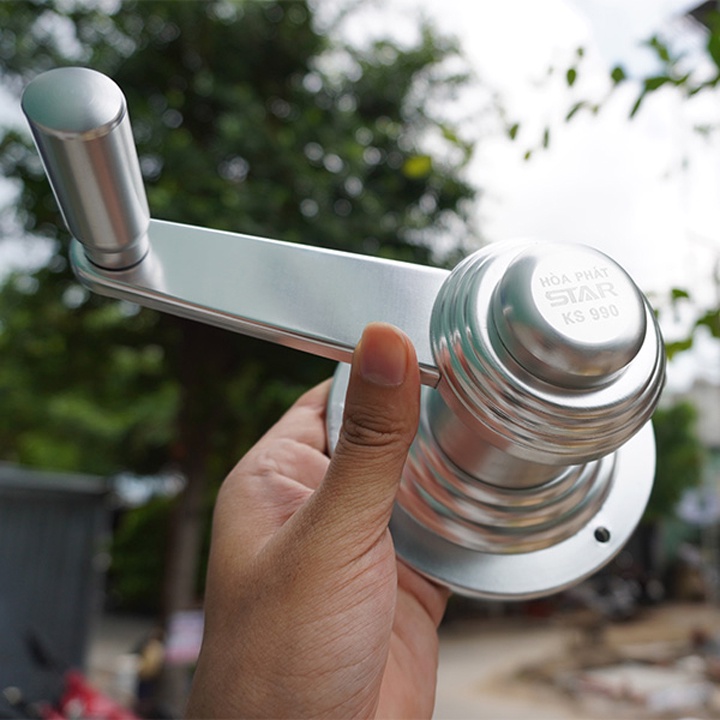 Bộ Linh Kiện Giàn Phơi Hòa Phát KS990, Bộ Giàn Phơi Quần Áo Không Bao Gồm Thanh Phơi
