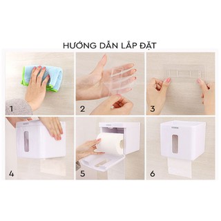 Hộp đựng giấy vệ sinh đa năng Ecoco