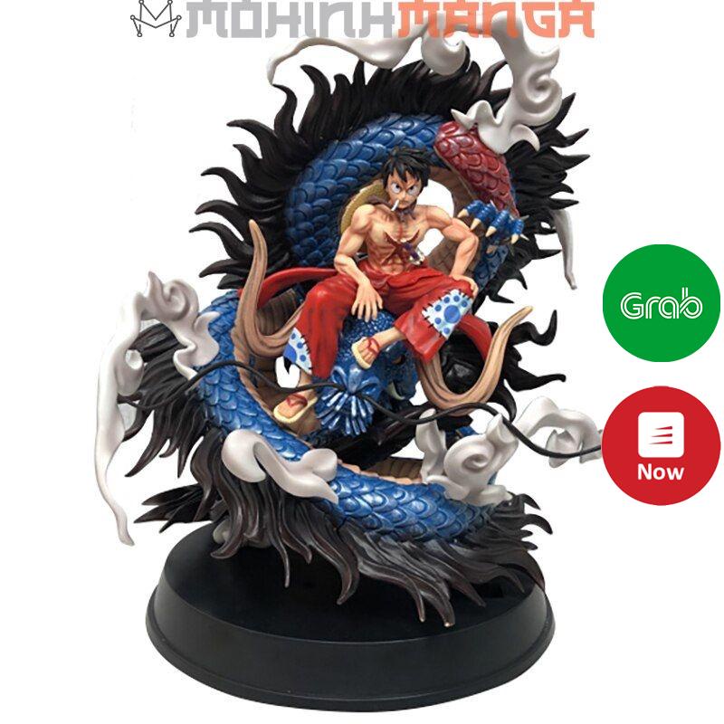 Mô hình Monkey D Luffy vs Kaido rồng Dragon One Piece Đảo hải tặc cao 39cm