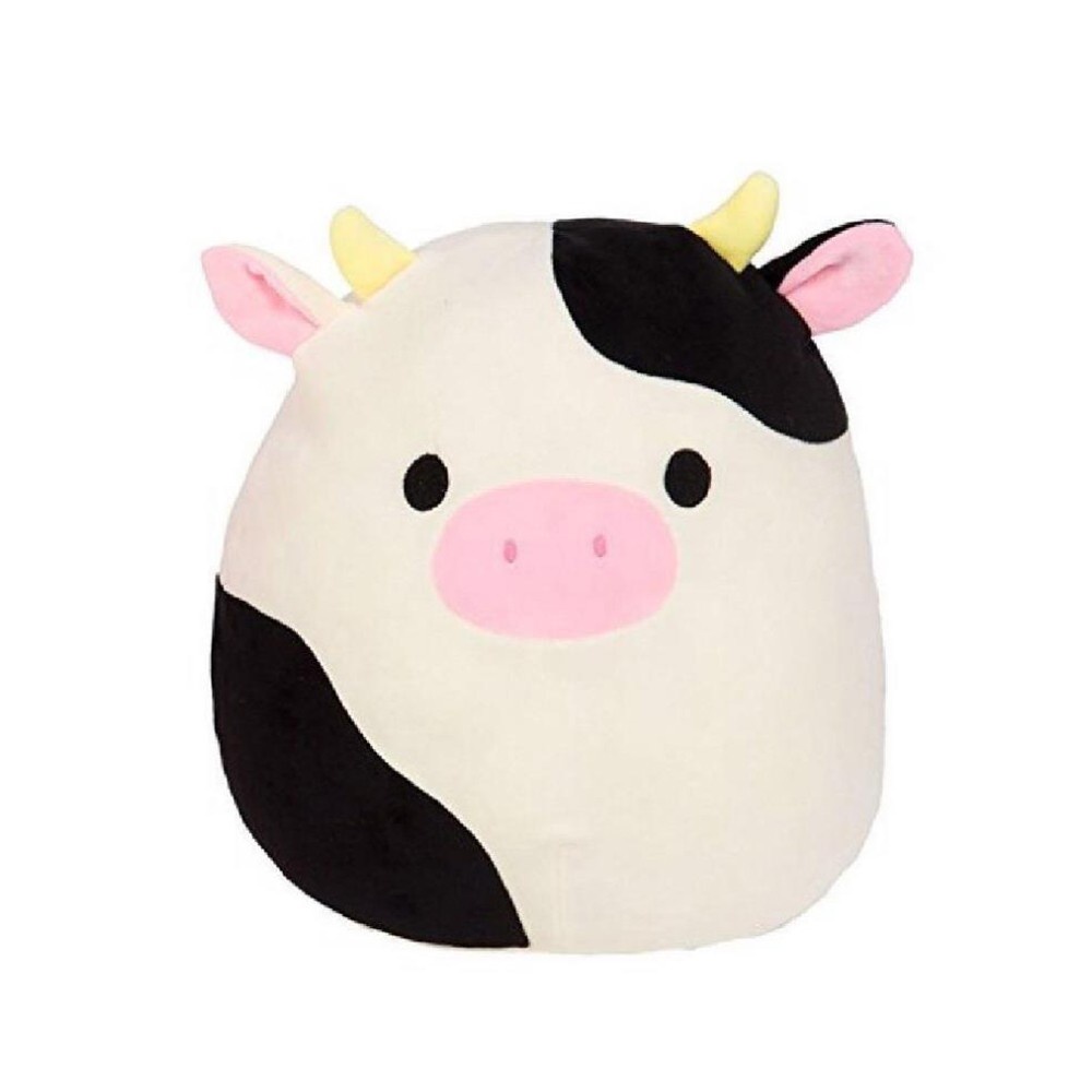 Squishmallows Connor The Cow Plush Toy Cuddle & Squeeze Super Soft Doll KId Gift