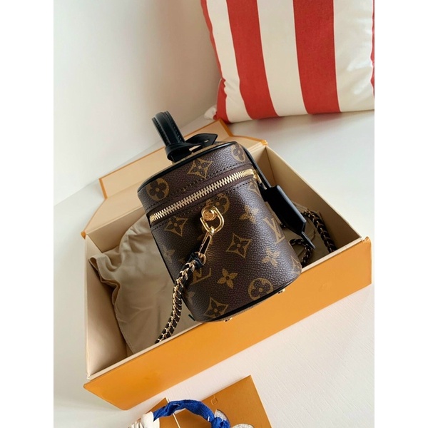 CỐP LV Sz 19cm FULLBOX Nam Châm NGUYÊN SEAL kèm Bill đầy đủ