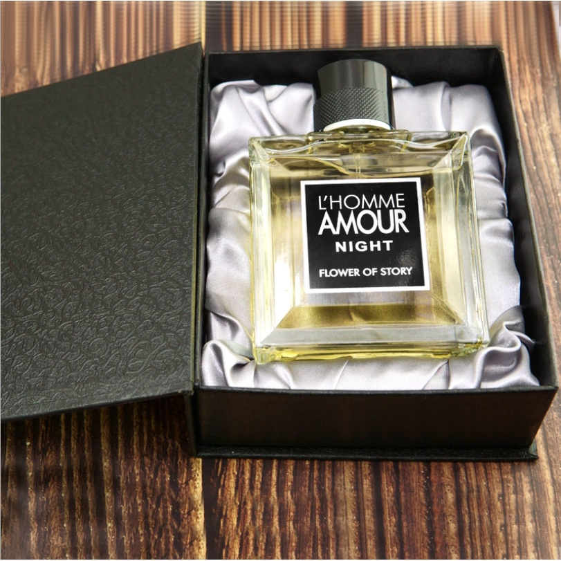 Nước Hoa Nam Cao Cấp  L’HOMME AMOUR NIGHT Hương Thơm Nhẹ Lôi Cuốn Chai 100ml - Barlow Store