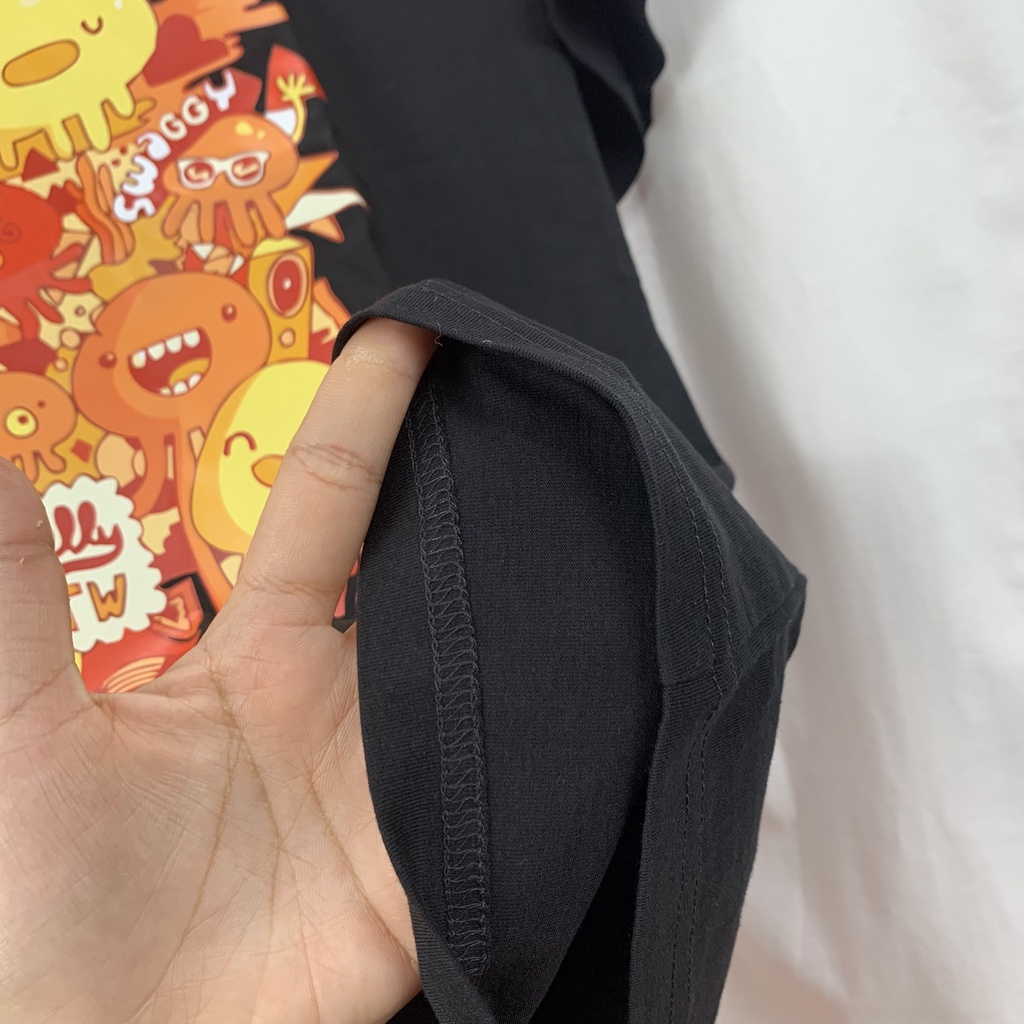 Áo Thun Tay Lỡ HY Korea In Hình Mực Jelly 138.