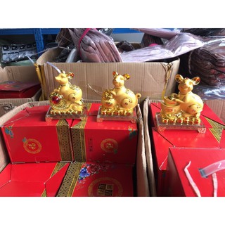 Chuột Phong thủy 2020 Mạ Vàng 24k
