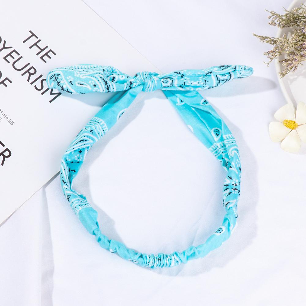 24 Băng Đô Mềm Mại Thắt Nút Chéo Dành Cho Bạn Nữ