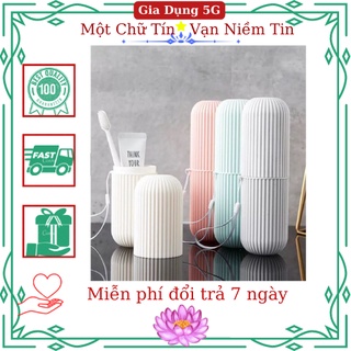 Hộp Đựng Bàn Chải, Tuýp Kem Đánh Răng Đi Du Lịch - Đi Chơi (Màu Sắc Ngẫu Nhiên)