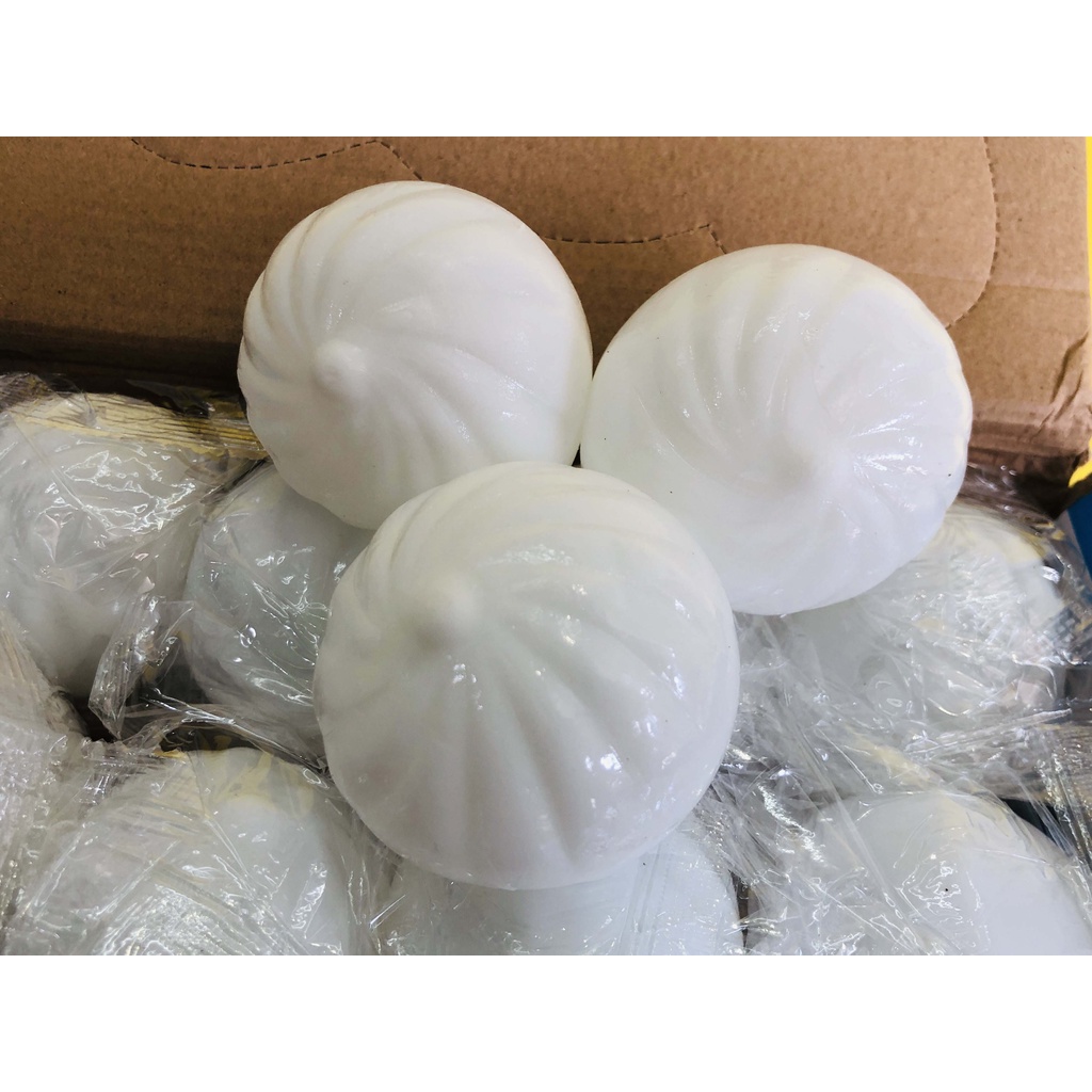 GUDETAMA SQUIShY hình BÁNH BAO TRẮNG bót trút giận xả stress mochi slime