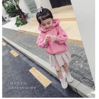 Áo hoddie nỉ bông cho bé