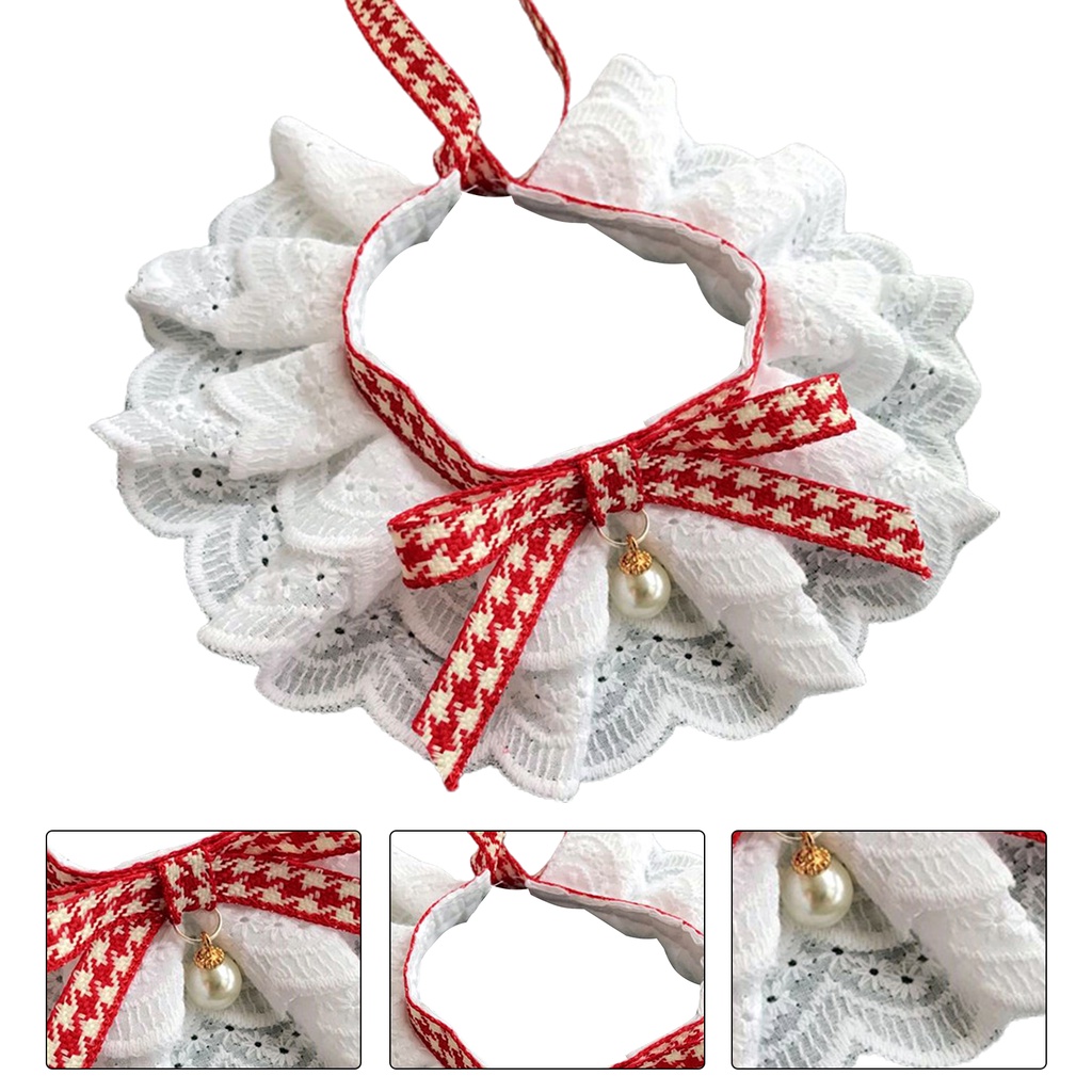 Yếm đeo cổ nhiều lớp bằng cotton chống mòn cho thú cưng