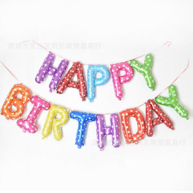 Bóng bay sinh nhật