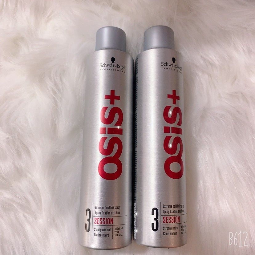 KEO XỊT TÓC CỨNG SCHWARZKOPF - OSIS - Session #3 300ml (Chính hãng)