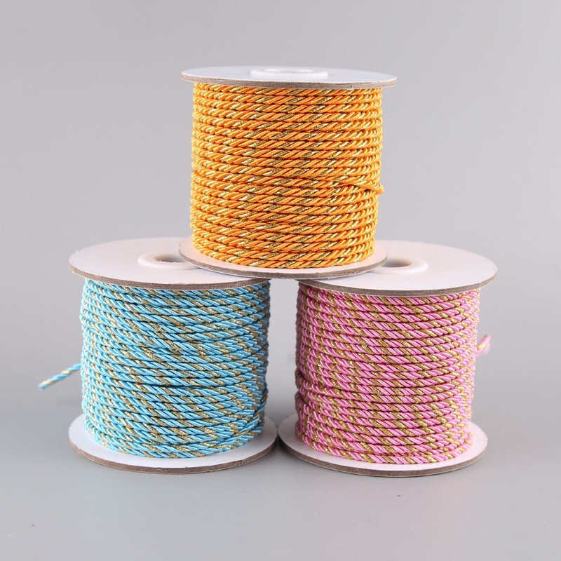 Sợi dây thừng 3 xoắn kích thước 3mm 5mm