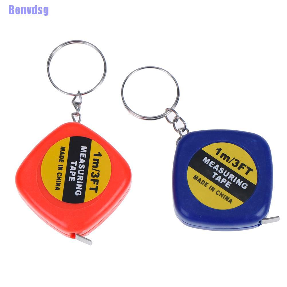 Thước dây đo kích thước mini có móc khóa dễ dàng đọc kết quả tiện lợi