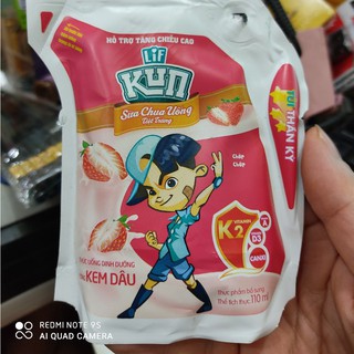 Sữa Kun túi các vị túi 110ml (combo 5 túi)