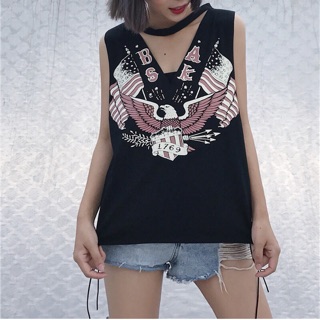 Áo ba lỗ chocker