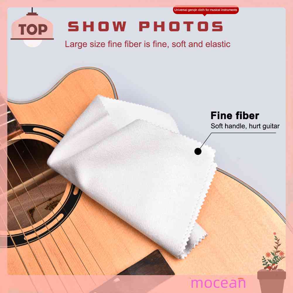 Khăn Lau Đánh Bóng Đàn Guitar Violin