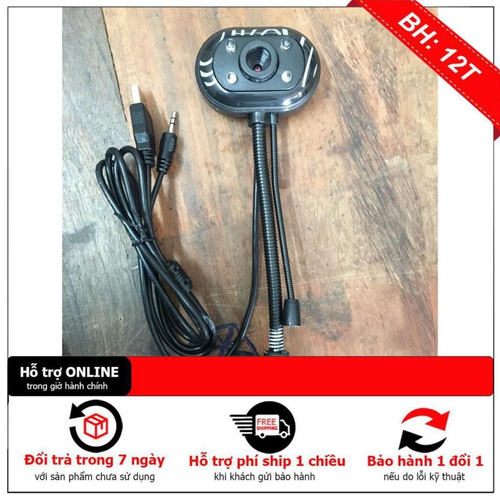 [BH12TH] webcam có mic cho máy tinh có đèn chiếu sáng