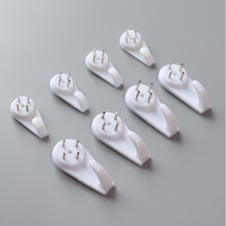 Đinh treo tường 4 chân treo khung ảnh treo đồng hồ đồ dùng gia đình không cần khoan DT01