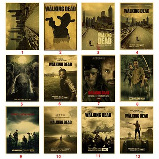 Poster Phim The Walking Dead Dán Tường Trang Trí