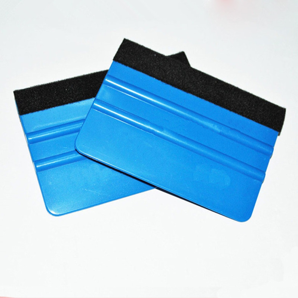 1 Dụng Cụ Cạo Phim Dán Xe Hơi Với Vải Mềm R5S8