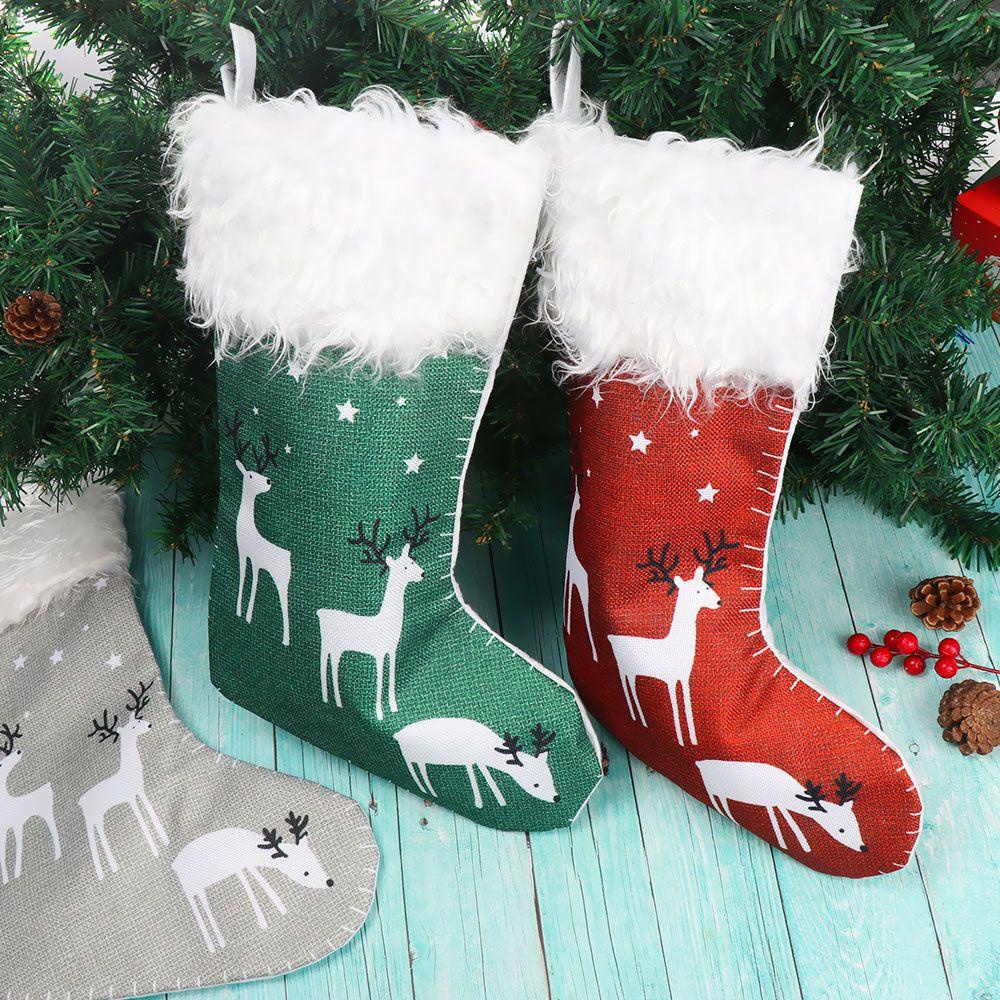 Túi Đựng Quà Treo Trang Trí Cây Thông Giáng Sinh