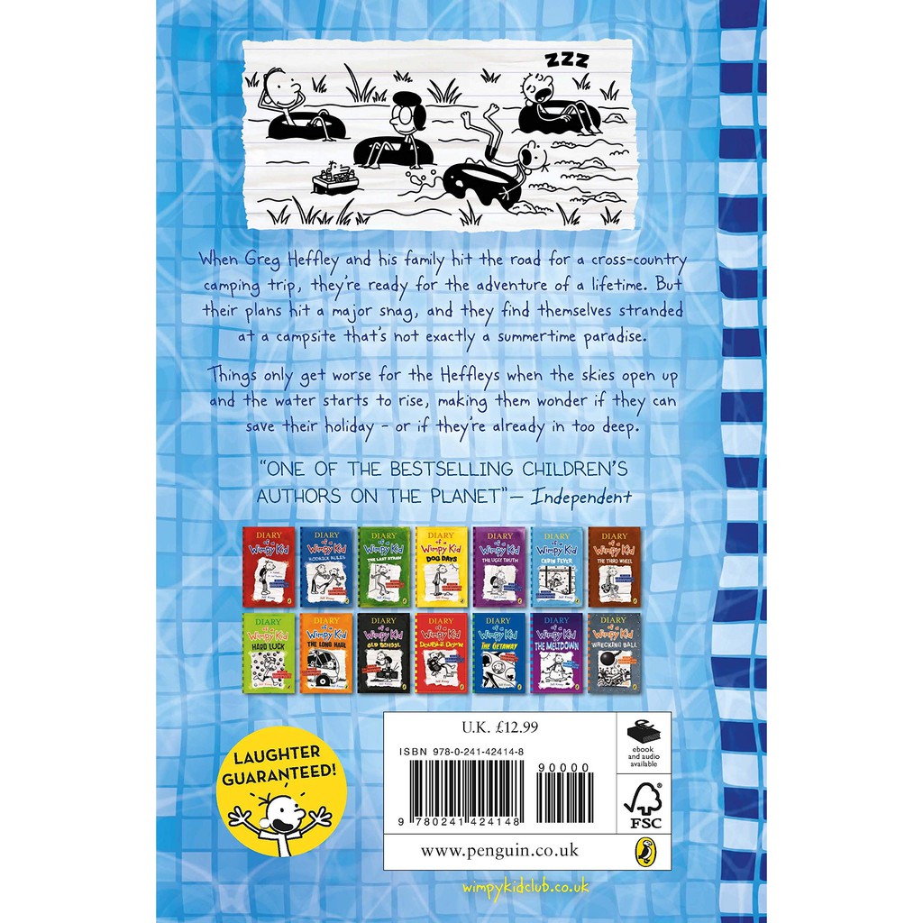 Truyện: Diary Of A Wimpy Kid #15: The Deep End (UK Edition - Hardcover)