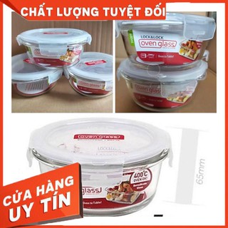 Hộp thuỷ tinh tròn lock&lock 600ml