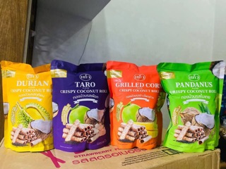 Bánh cuộn dừa Thái Lan (8 vị )