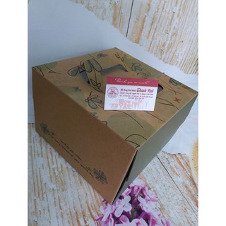 Hộp Bánh Kem SIZE 28 CAO 17 cm kèm đế trắng (Set 10 Hộp ).