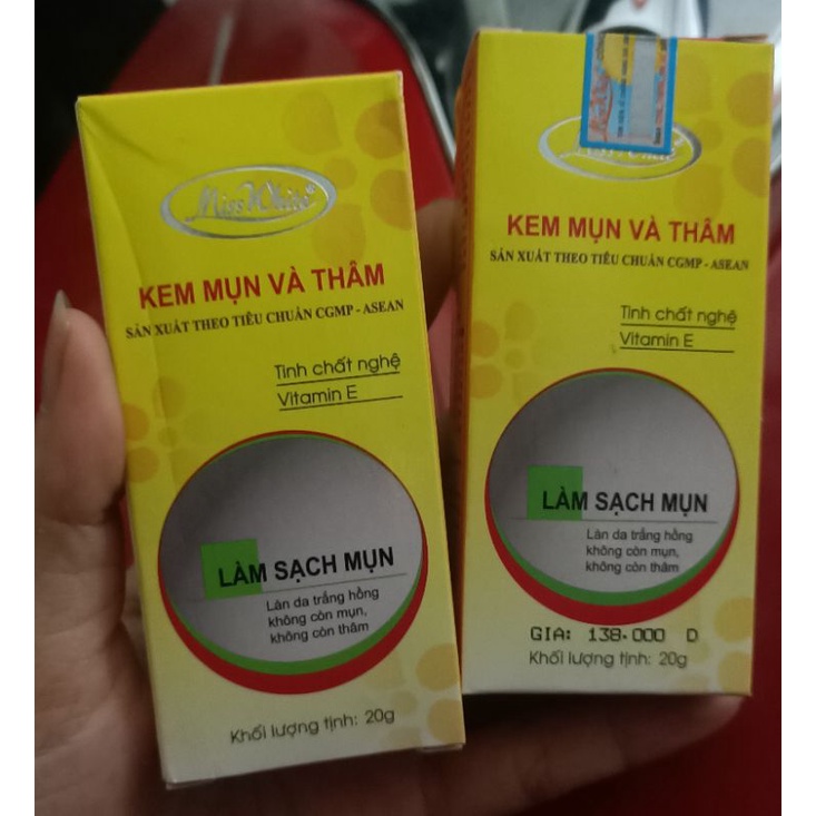 Kem Misswhite  Mụn - Thâm 20gr