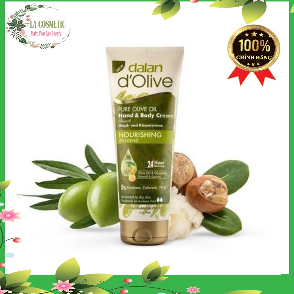 Kem Dưỡng Da Tay Và Toàn Thân Dalan Olive Oil 250ml Chính Hãng