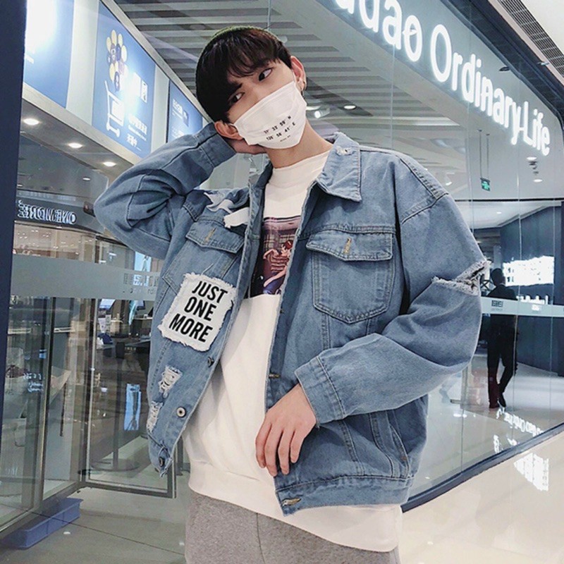 Áo Khoác Jeans JUST ONE MORE form Quảng Châu
