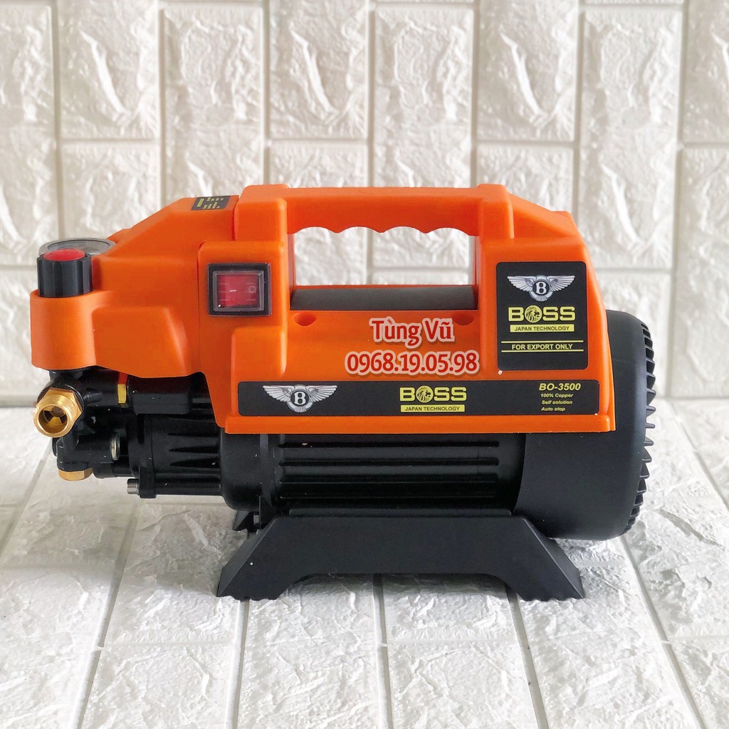 Máy rửa xe boss 3500W chỉnh áp lực - Máy rửa xe boss