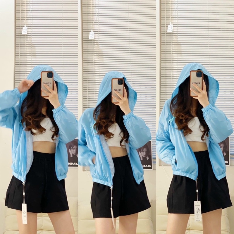ÁO KHOÁC DÙ TRƠN ĐỦ MÀU LOẠI ĐẸP