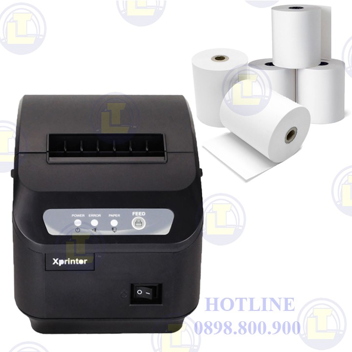 Máy in Xprinter Xp Q200ii cổng lan