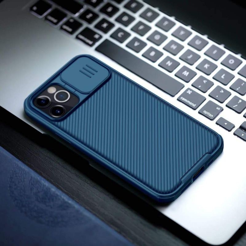 Nillkin CamShield Pro Case For IPhone 13 Pro Max, IPhone 12 Pro Max . Ốp lứng lắp trượt bảo vệ camera cao cấp