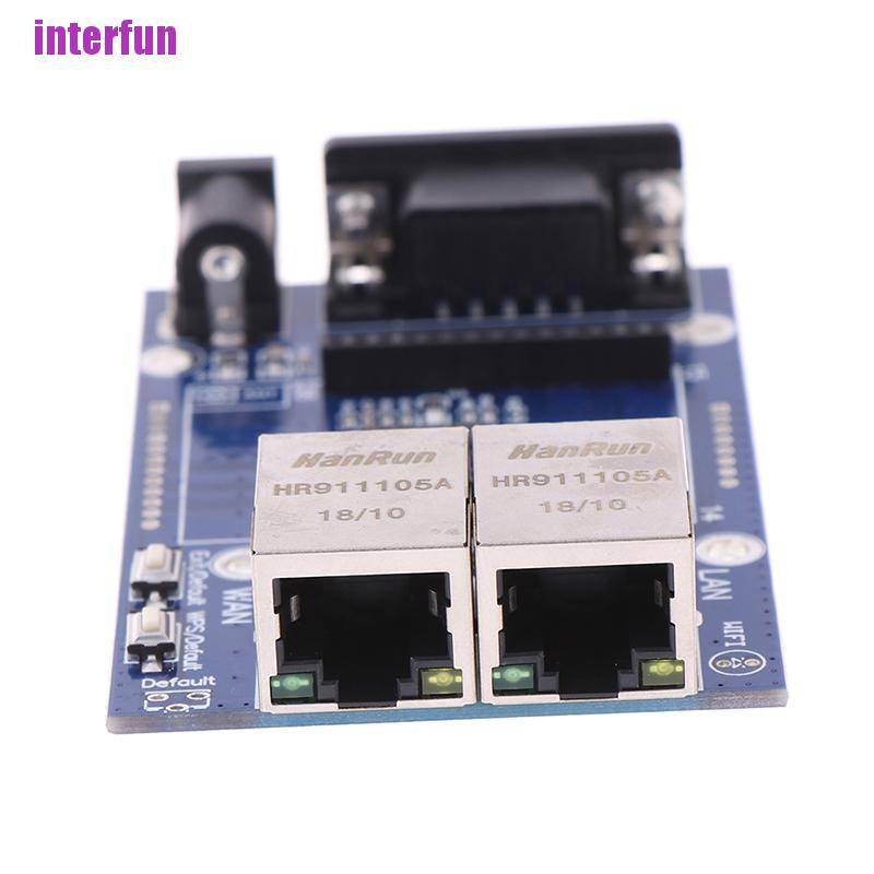 [Interfun1] Hlk-Rm04 Tcp Ip Ethernet Converter Module Serial Uart Rs232 To Wan Lan Wifi [Fun]