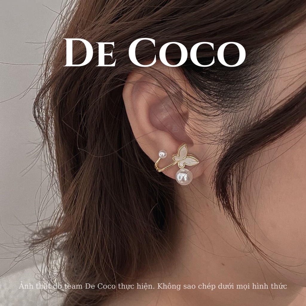 Khuyên tai nữ DECOCO ACCBướm đơn