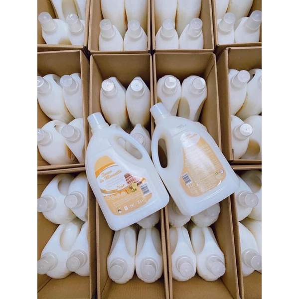 [Hàng chính hãng] Nước giặt Savon De Marseille Pháp can 3L siêu thơm, trắng sạch quần áo