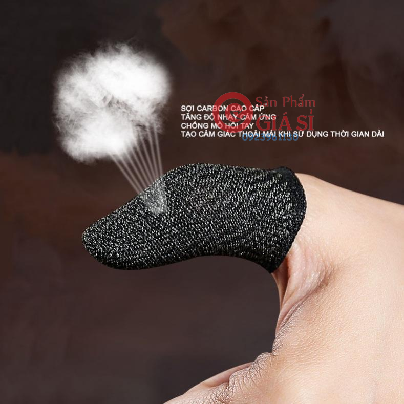 Găng tay chơi game ff pubg liên quân 2 ngón giá rẻ siêu mượt chống mồ hôi cao cấp ❤️freeship❤️