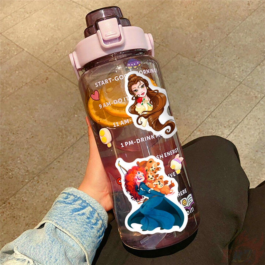 Bộ 100 Cái/Bộ ❉ Hình Dán Công Chúa Disney Series B ❉ Sticker Dán Ván Trượt Thời Trang