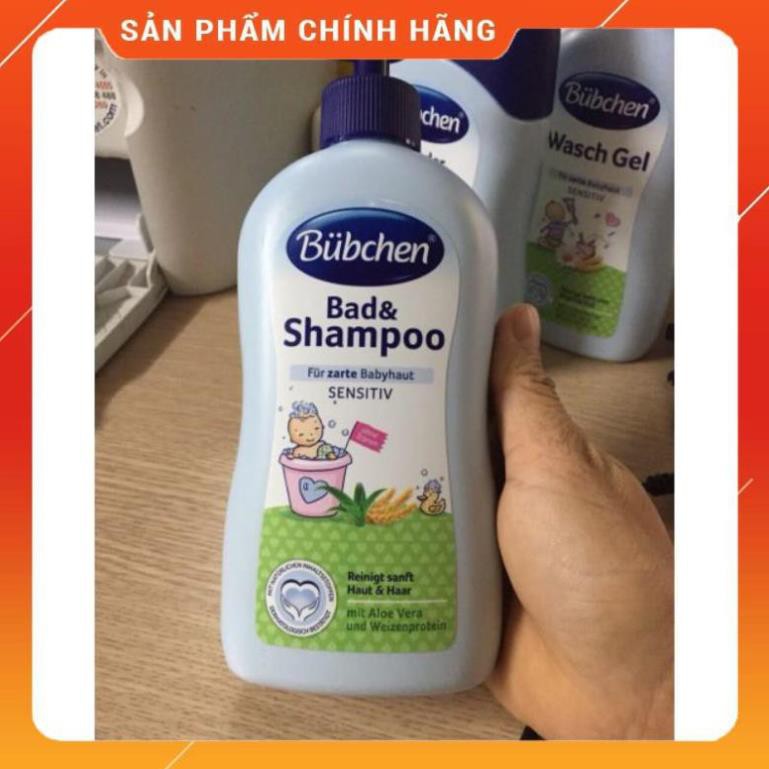 sữa tắm gội Bubchen 400 ml nội địa Đức