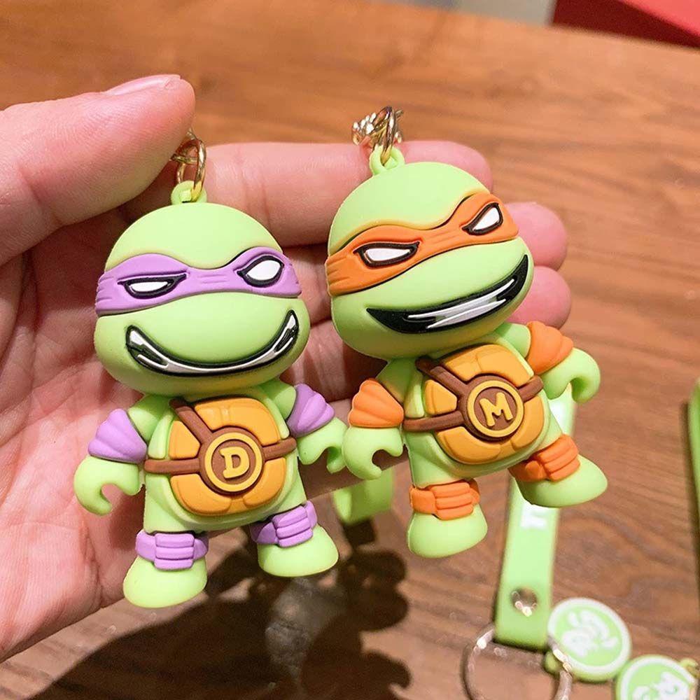 Móc Khóa Hình Chú Rùa Bằng PVC Dễ Thương