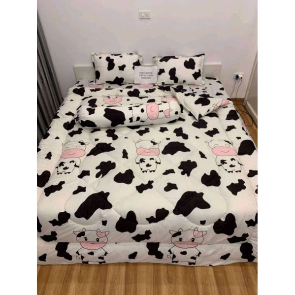 Bộ 5 món chăn phao trần bông dày dặn giá sỉ cực kì uy tín,cam kết